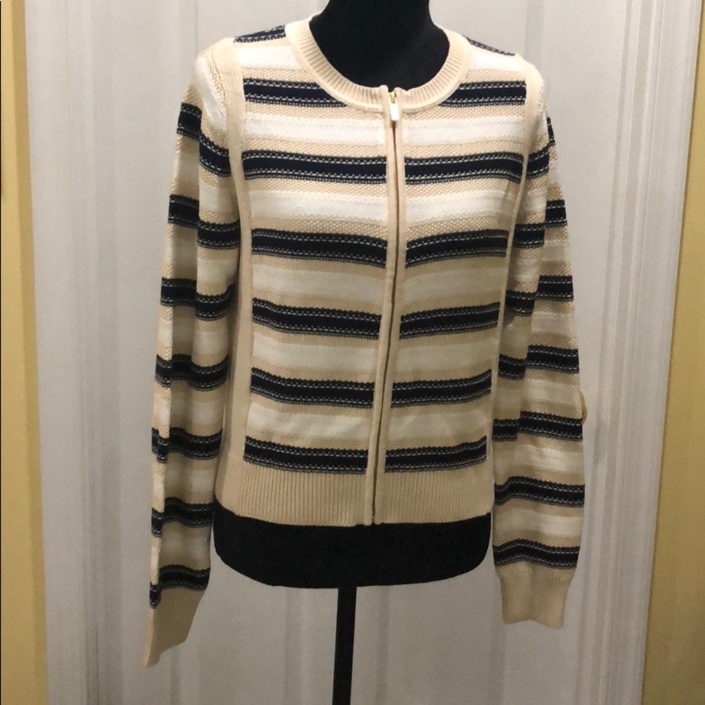 Banana Republic zip front cardigan
